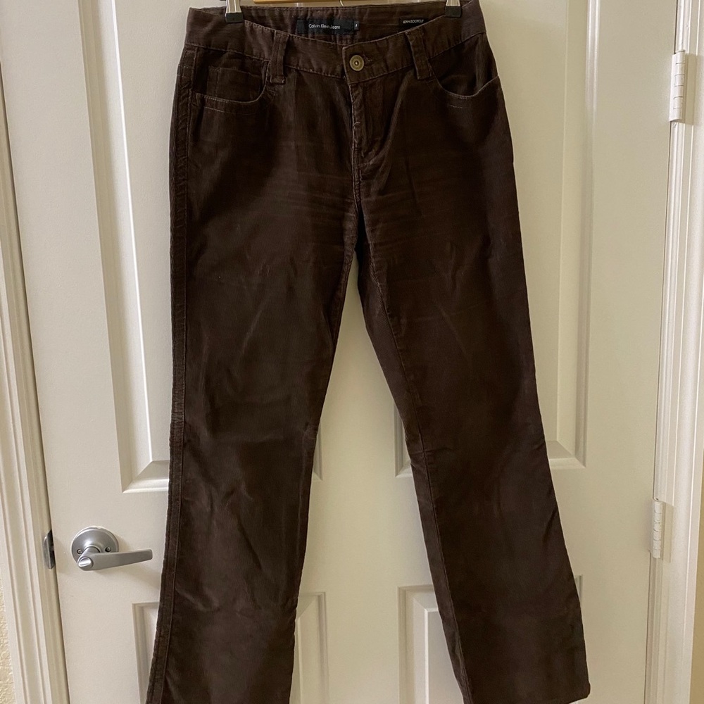 Calvin Klein Brown corduroy jeans
